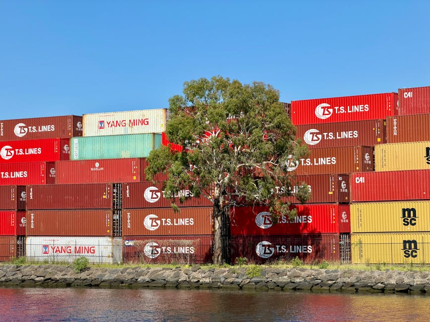 Konteyner teknolojisi konsepti görseli